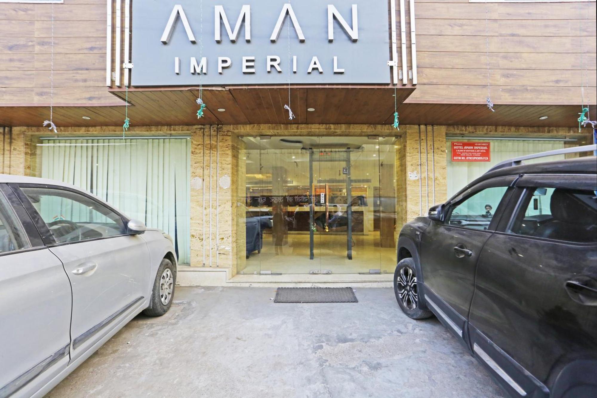 Hotel Aman Imperial Just A Minute Away From New Delhi Railway Station And Connaught Place Exterior photo