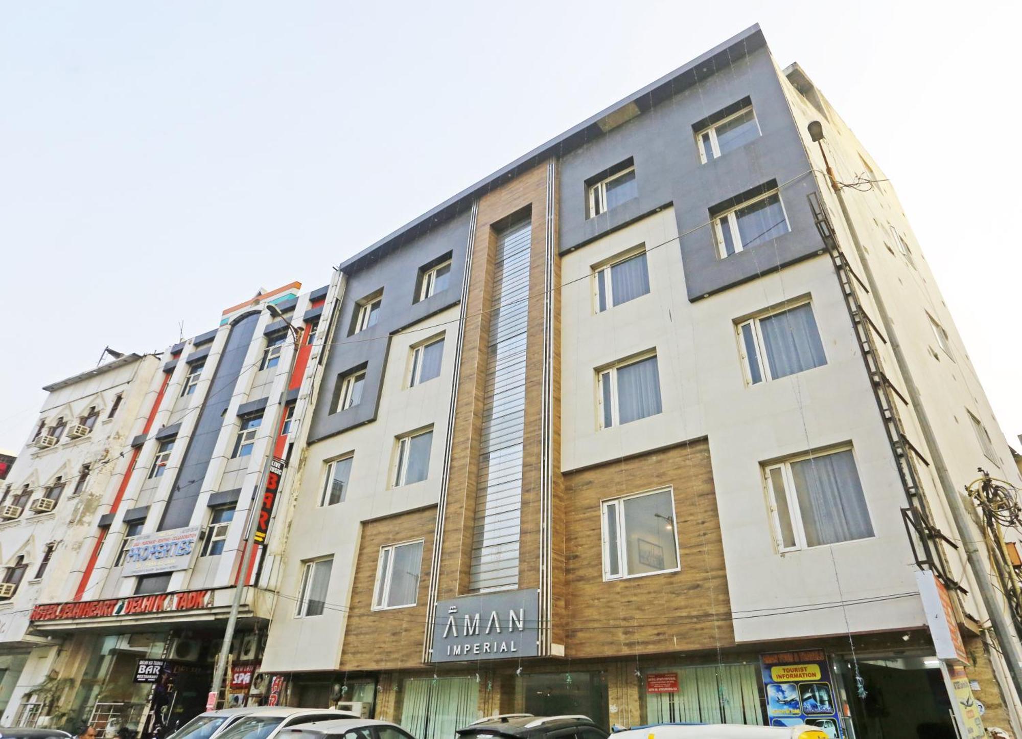 Hotel Aman Imperial Just A Minute Away From New Delhi Railway Station And Connaught Place Exterior photo